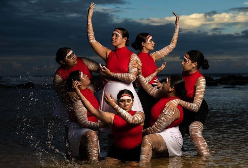 Brolga Dance Academy NAIDOC 2023 performance at South Eveleigh