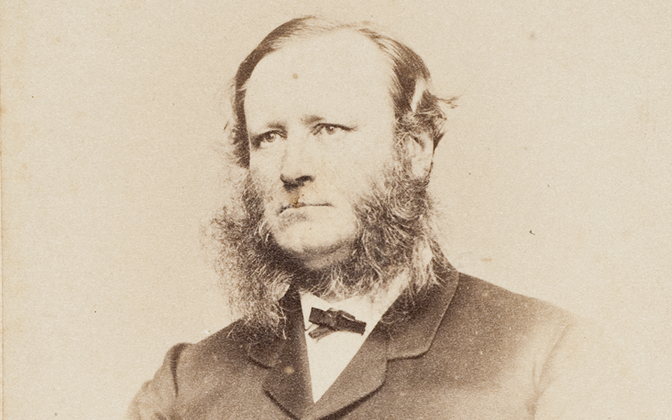 John Whitton, railway engineer, between 1867-1870/ photographer Sydney & Melbourne Photographic Company