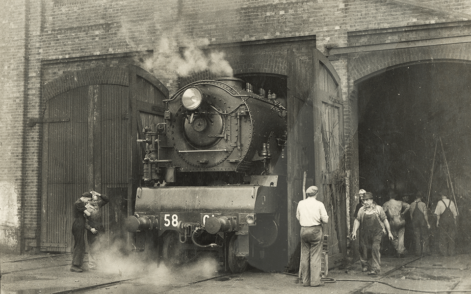 5801 Locomotive preparing to leave New Loco Workshop on a trial run 5801 Locomotive preparing to leave New Loco Workshop on a trial run