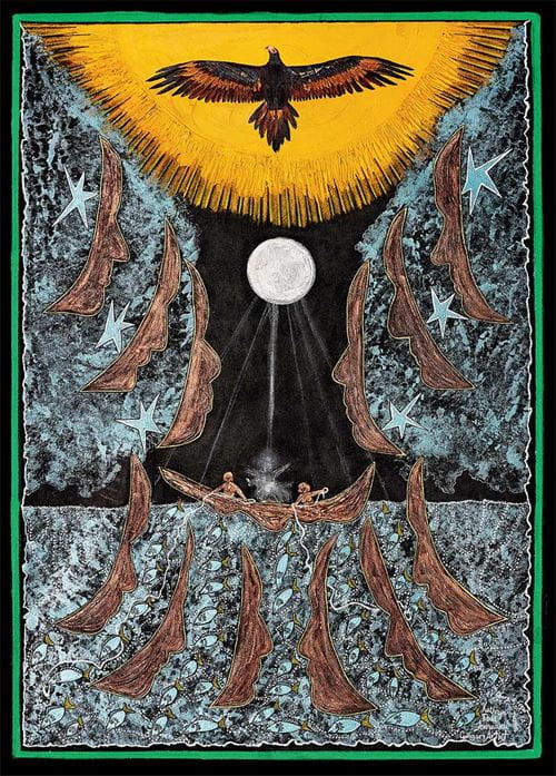 Connection to Our Elders - an artwork by Aunty Kath for South Eveleigh NAIDOC Week 2023