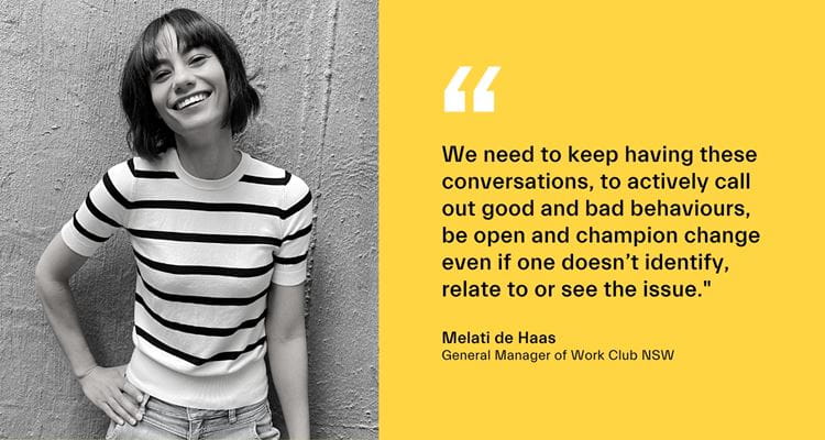 International Women's Day Melati De Haas