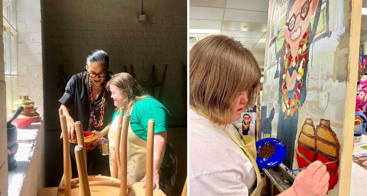 Catherine McGuiness from Studio A and Kylie Kwong 