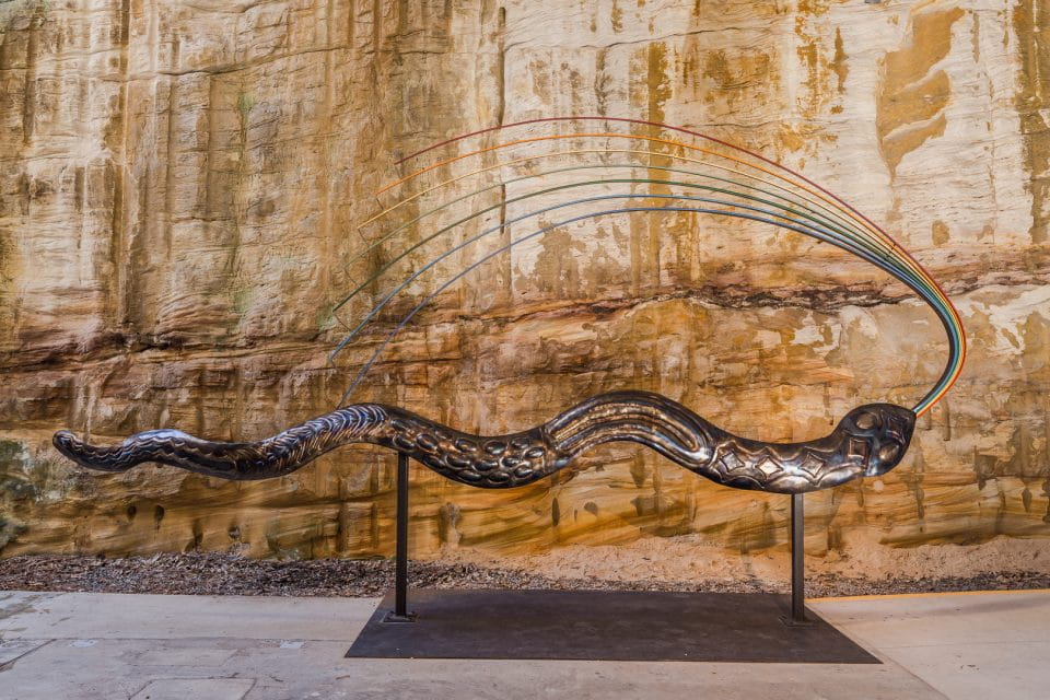 Badger Bates Matt Mewburn Eveleigh Works Biennale Sculpture Artwork