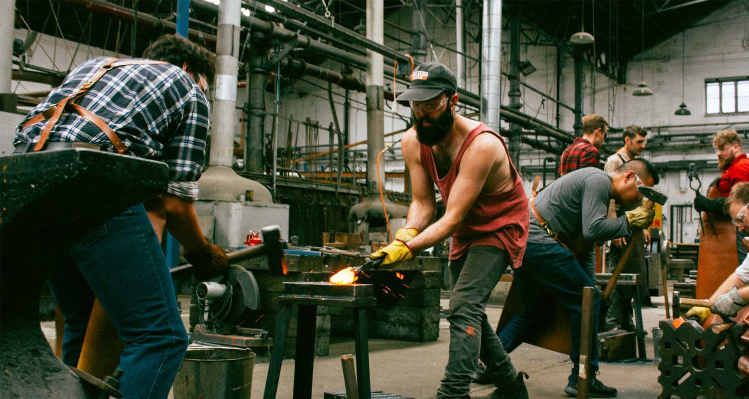 Father's Day Gift Idea Eveleigh Works Blacksmithing Course at South Eveleigh