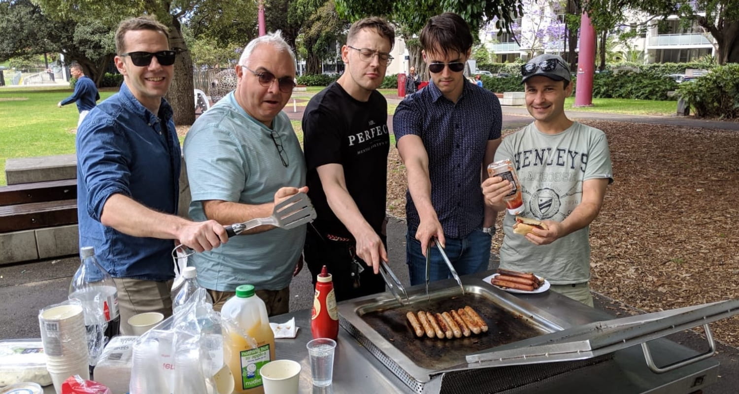 South Eveleigh Community Grant Mr Perfect BBQ event