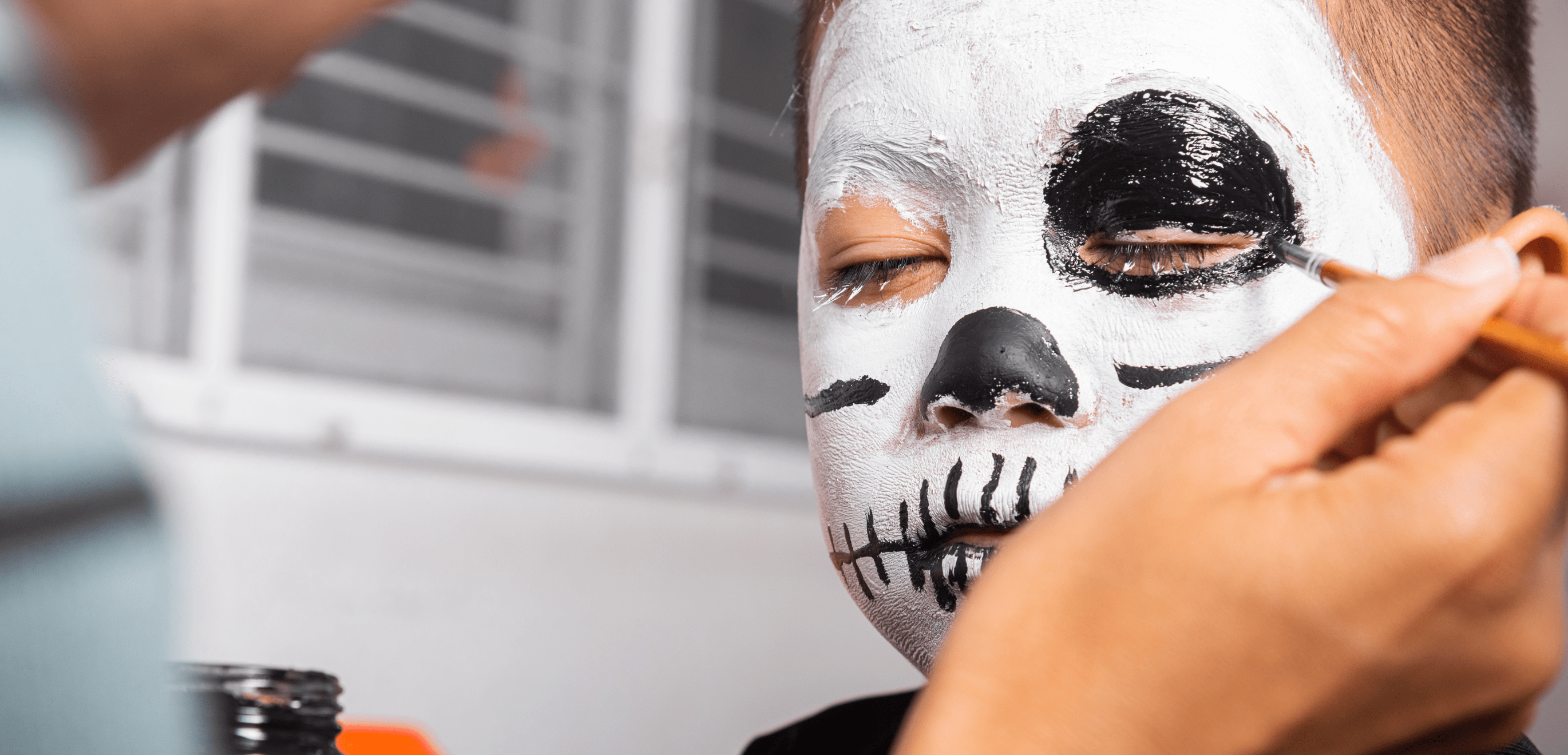 face paint banner